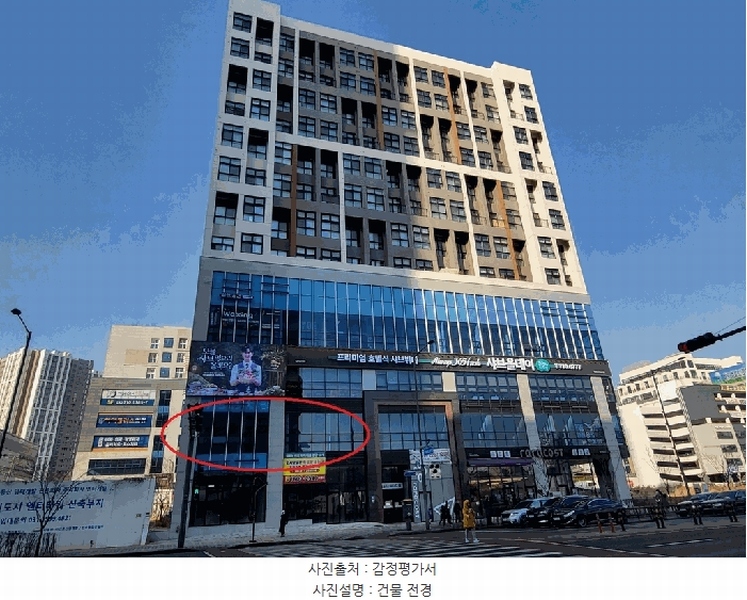 2025타경505312 인천광역시 서구 원당대로 983, 이안테라디움검단101,주건축물 1동 2층 202-4호 근린상가 경매 이미지