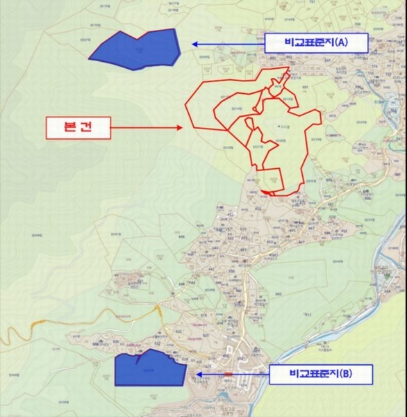 2024타경85021 경기도 가평군 상면 행현리 산226 임야 경매 이미지