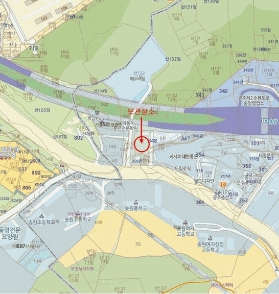 2026타경30333 광주광역시 남구 송하동 348-1, 광주 송원주차장 포터Ⅱ냉동탑차(PORTER Ⅱ) 경매 이미지