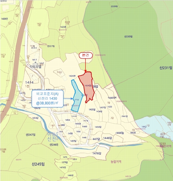 2026타경10084 경상남도 남해군 이동면 신전리 1434 농지 경매 이미지