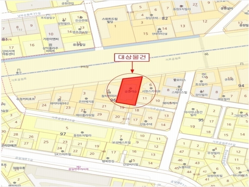 2024타경133494 서울특별시 양천구 가로공원로 136, 골든캐슬 7층 704호 다세대(빌라)[공급10평형] 경매 이미지