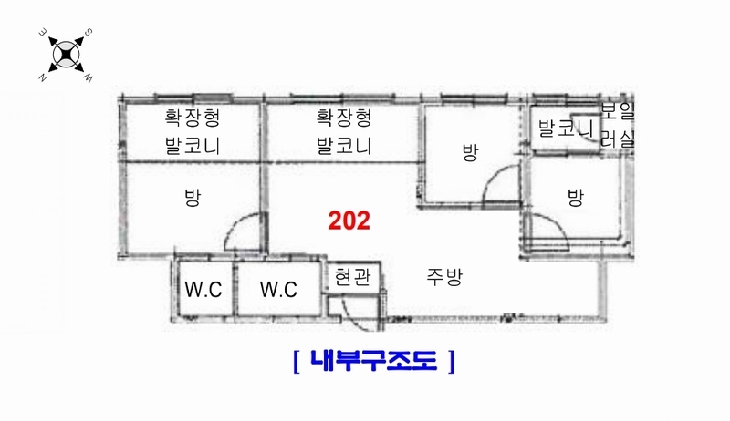 2026타경30310 경기도 부천시 소사구 안곡로68번길 33, 원하우스 1동 주건축물1동 2층 202호 다세대(빌라)[공급15평형] 경매 이미지