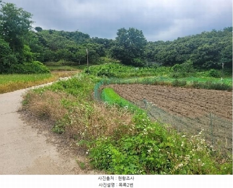 2025타경20277 충청남도 공주시 이인면 오룡리 100 농지 경매 이미지