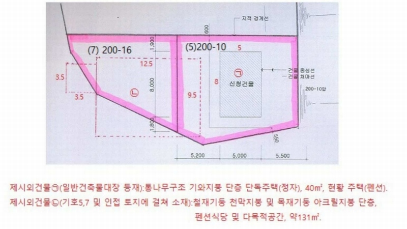 2022타경1229 충청북도 제천시 백운면 원월리 200-4 숙박시설 경매 이미지
