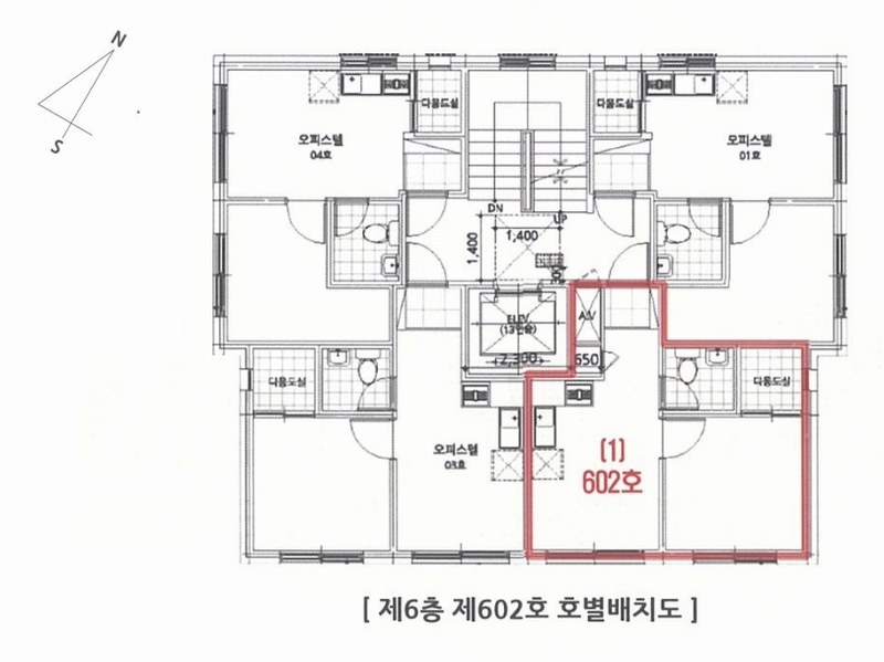 2024타경146582 서울특별시 강서구 화곡로42길 24, K오피스텔2차 6층 602호 오피스텔 경매 이미지