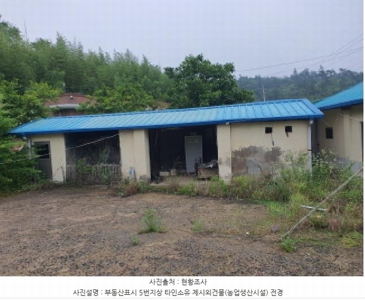 2025타경5277 전라남도 장흥군 장동면 북교리 447-1 대지 경매 이미지