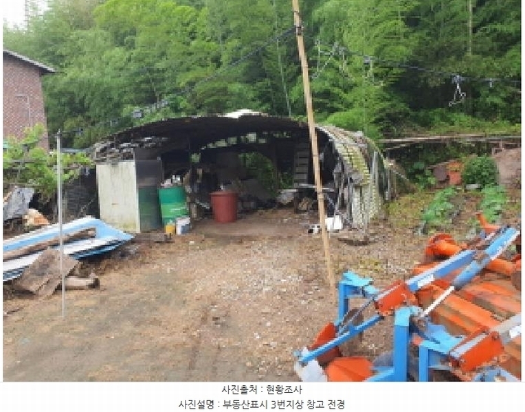 2025타경5278 전라남도 장흥군 장평면 용강리 305 대지 경매 이미지