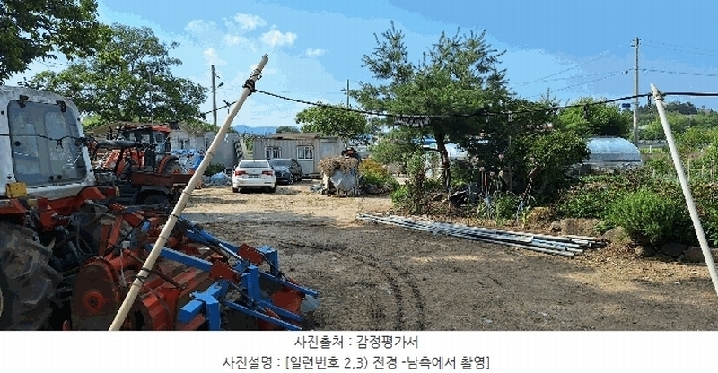 2025타경5278 전라남도 장흥군 장평면 용강리 305 대지 경매 이미지