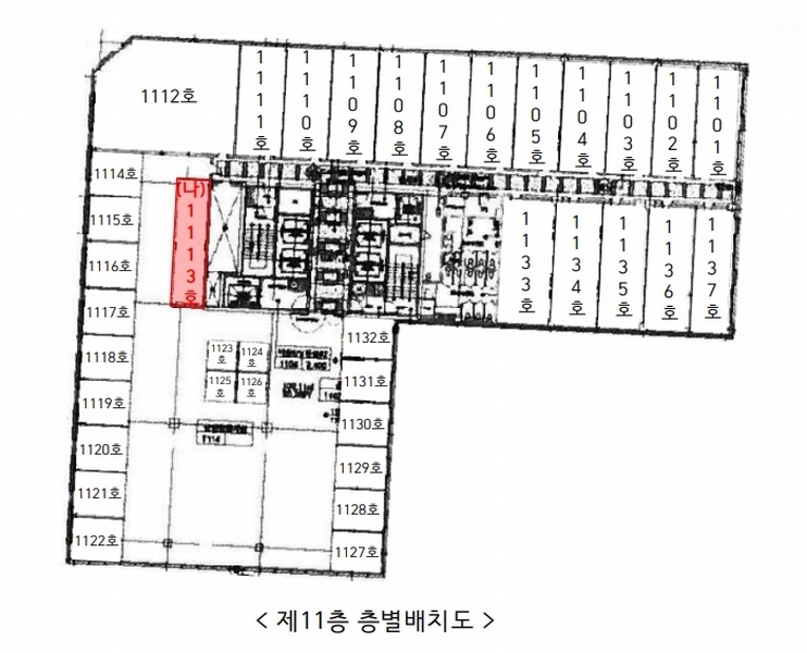 2024타경64861 서울특별시 송파구 위례광장로 188, 아이온스퀘어 11층 1113호 근린상가 경매 이미지