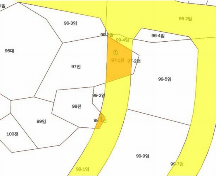 2024타경86940 전라남도 장성군 북이면 달성리 98-1 농지 경매 이미지