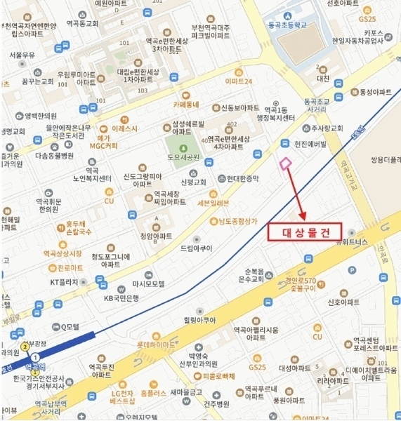 2026타경30312 경기도 부천시 원미구 부일로792번길 7, 우진아트빌 4층 403호 다세대(빌라)[공급17평형] 경매 이미지