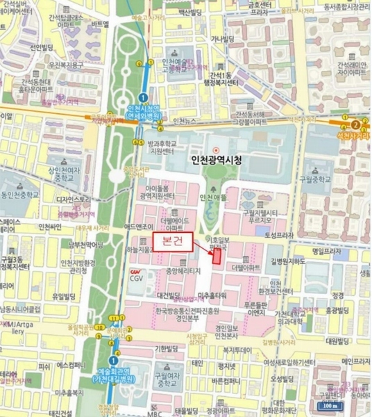 2026타경501063 인천광역시 남동구 미래로 30, 대명어반스테이 18층 1811호 오피스텔[계약16평형] 경매 이미지