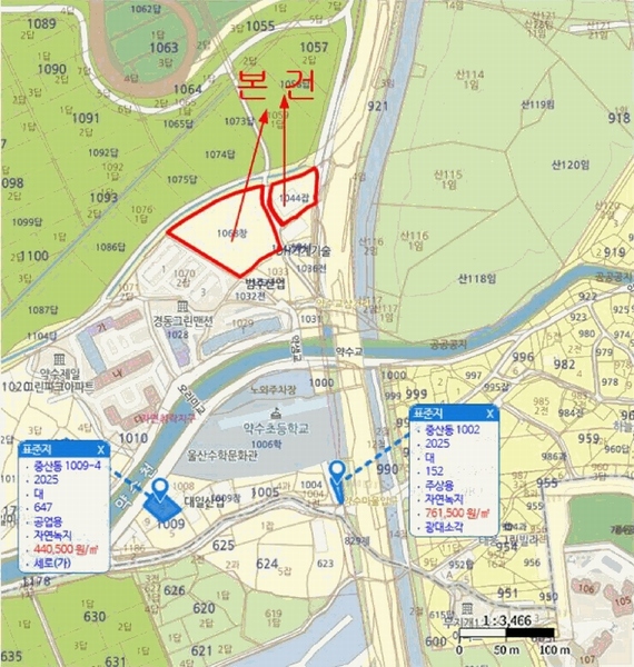 2025타경1250 울산광역시 북구 중산동 1068 창고 경매 이미지