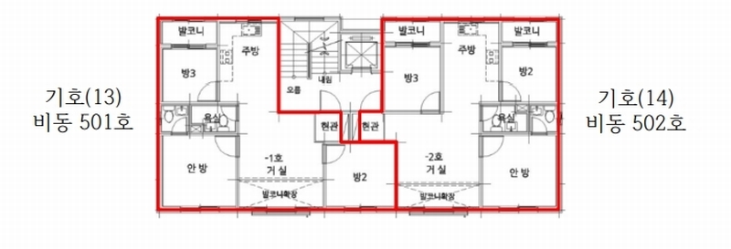 2024타경60792 충청남도 서산시 호수공원13로 17-3, 에코홈타운 비동 5층 501호 다세대(빌라) 경매 이미지