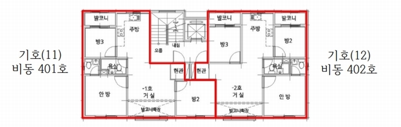 2024타경60792 충청남도 서산시 호수공원13로 17-3, 에코홈타운 비동 4층 402호 다세대(빌라) 경매 이미지