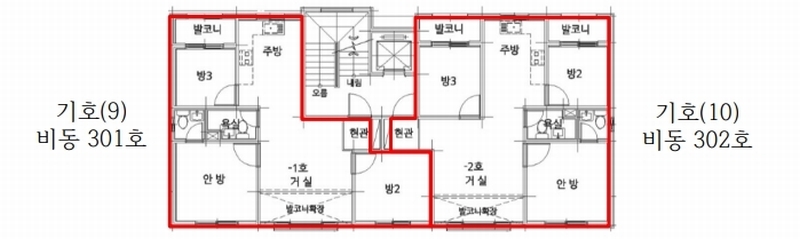2024타경60792 충청남도 서산시 호수공원13로 17-3, 에코홈타운 비동 3층 301호 다세대(빌라) 경매 이미지