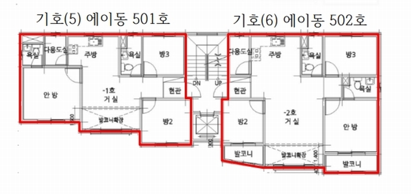 2024타경60792 충청남도 서산시 호수공원13로 17-5, 에코홈타운 에이동 5층 502호 다세대(빌라) 경매 이미지