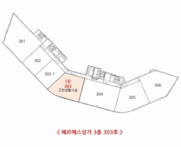 2024타경8880 경기도 용인시 수지구 만현로 82-4, 헤르메스상가 3층 303호 근린상가 경매 이미지