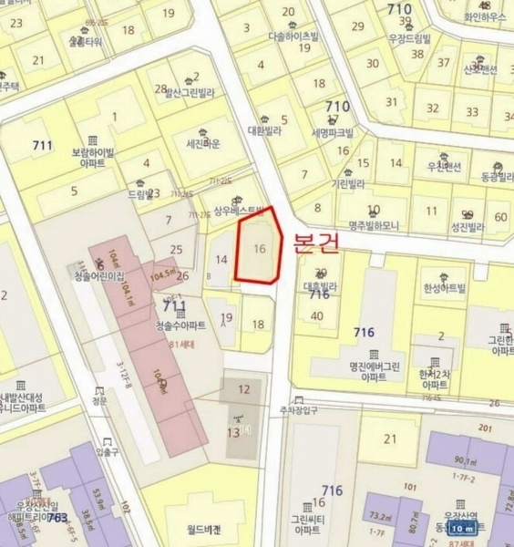 2025타경6865 서울특별시 강서구 강서로47라길 64, 우영채움빌 4층 403호 다세대(빌라)[공급10평형] 경매 이미지