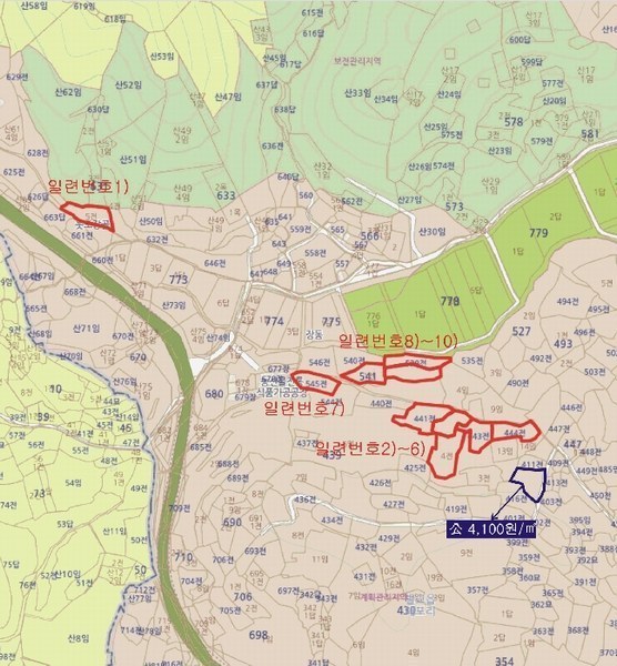 2025타경52021 전라남도 보성군 벌교읍 대포리 441 농지 경매 이미지