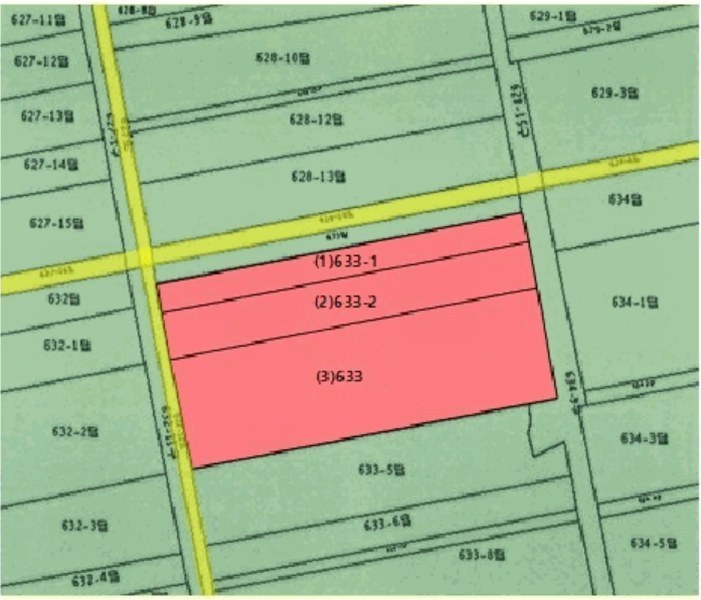 2025타경52099 전라남도 순천시 황전면 황학리 633 농지 경매 이미지