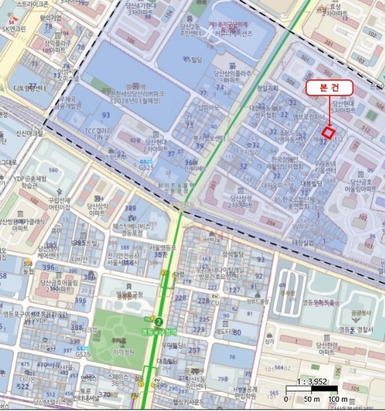 2025타경8757 서울특별시 영등포구 당산로38길 15-7, 해라톤시티2 4층 401호 오피스텔 경매 이미지