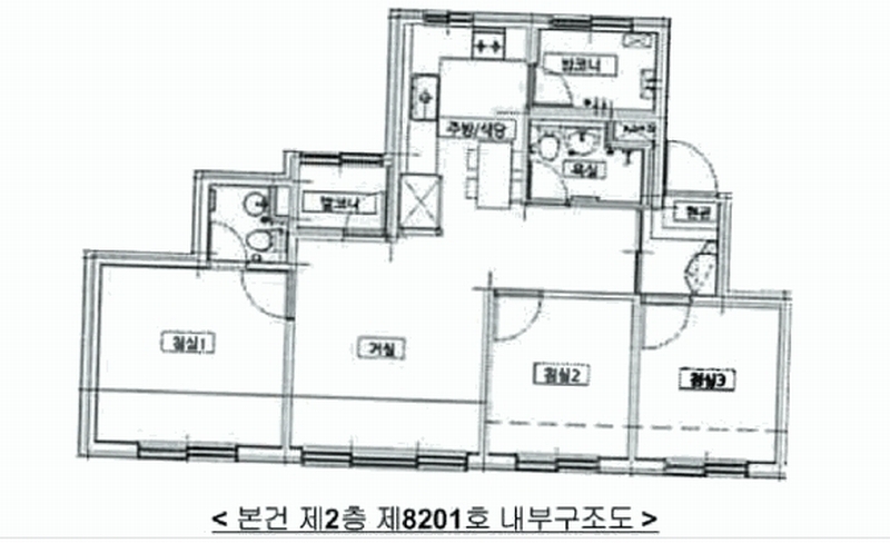 2025타경8825 서울특별시 구로구 부일로19길 50-10, 로제트힐 108동 2층 8201호 다세대(빌라)[공급26평형] 경매 이미지