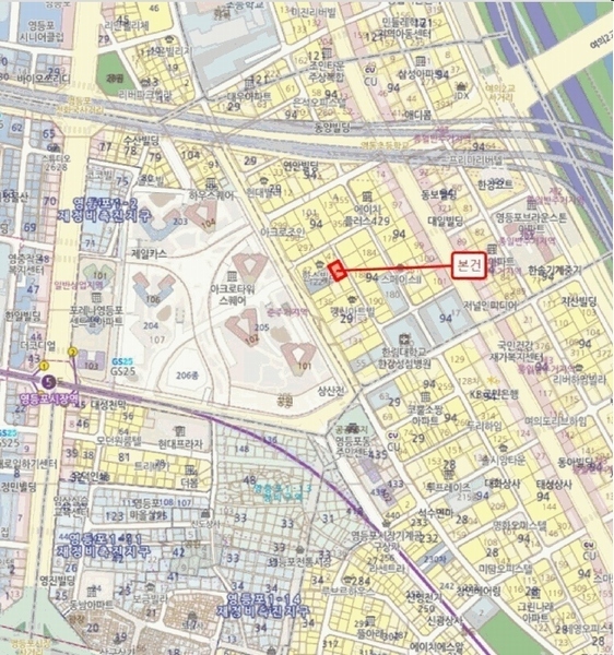 2025타경9013 서울특별시 영등포구 버드나루로7길 12-19, 리치하임오피스텔 7층 704호 오피스텔[계약11평형] 경매 이미지