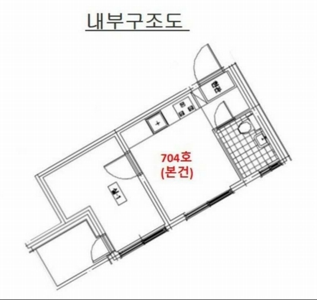 2025타경9013 서울특별시 영등포구 버드나루로7길 12-19, 리치하임오피스텔 7층 704호 오피스텔[계약11평형] 경매 이미지