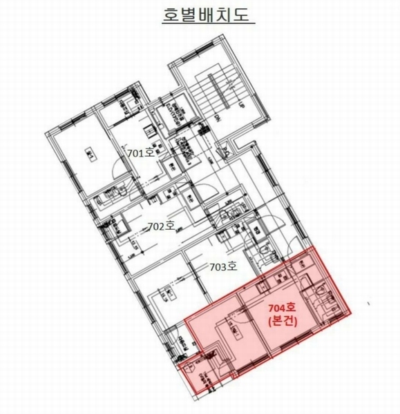 2025타경9013 서울특별시 영등포구 버드나루로7길 12-19, 리치하임오피스텔 7층 704호 오피스텔[계약11평형] 경매 이미지