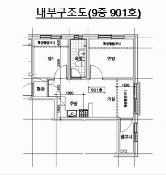 2025타경9126 서울특별시 강서구 강서로7길 38-6, 에스타워 9층 901호 아파트[공급13평형] 경매 이미지