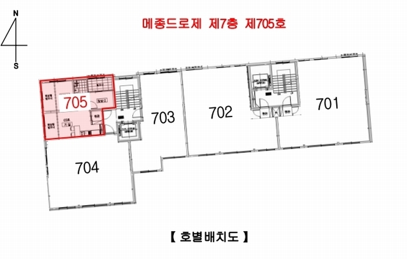 2025타경9247 서울특별시 강서구 곰달래로18길 33-21, 메종드로제 7층 705호 아파트[공급11평형] 경매 이미지