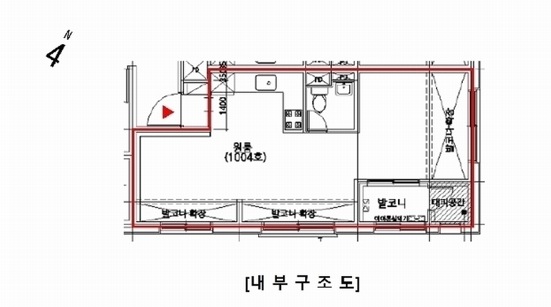 2025타경9307 서울특별시 구로구 고척로 5, 루체비스타 10층 1004호 아파트[공급13평형] 경매 이미지