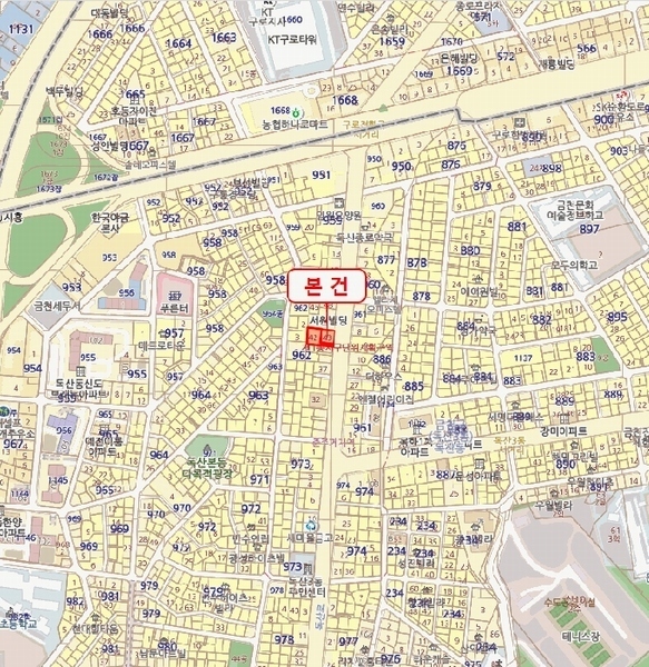 2025타경9465 서울특별시 금천구 독산로 345, 더뷰 11층 1103호 오피스텔 경매 이미지