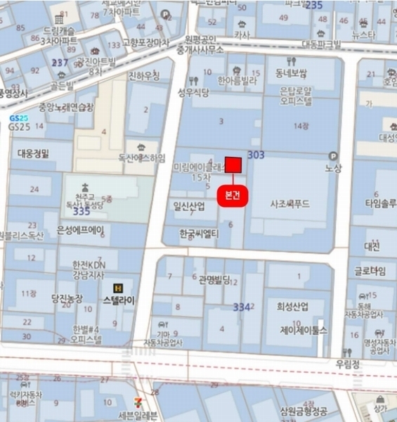 2025타경9524 서울특별시 금천구 두산로5길 26(독산동), 미림에이클래스 제102동 12층 1201호 오피스텔 경매 이미지
