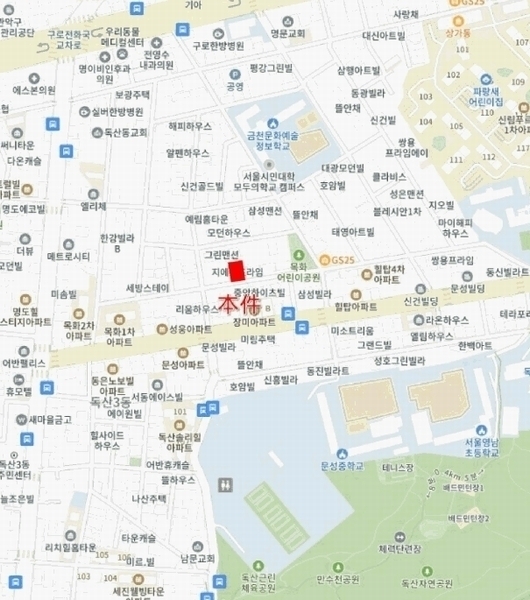 2025타경9658 서울특별시 금천구 문성로3길 35, 지에스프라임 3층 303호 다세대(빌라)[공급10평형] 경매 이미지