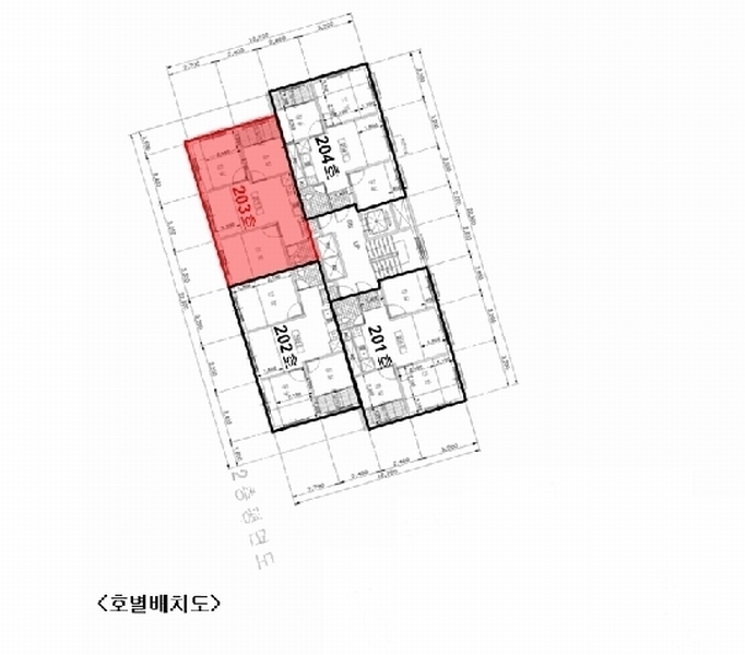 2025타경9748 서울특별시 금천구 문성로 32, 현부스카이 2층 203호 다세대(빌라) 경매 이미지