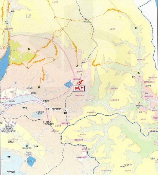 2025타경10104 충청북도 옥천군 옥천읍 수북리 174-2 임야 경매 이미지
