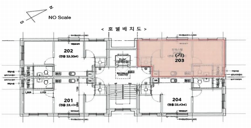 2025타경10132 서울특별시 강서구 양천로60길 41-8, 아줄리움 2층 203호 오피스텔[계약15평형] 경매 이미지