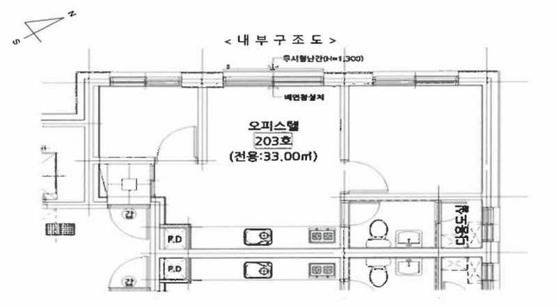 2025타경10132 서울특별시 강서구 양천로60길 41-8, 아줄리움 2층 203호 오피스텔[계약15평형] 경매 이미지