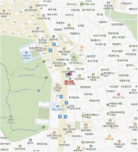 2025타경10203 서울특별시 양천구 등촌로 122, 에이앤캐슬 4층 401호 오피스텔[계약19평형] 경매 이미지