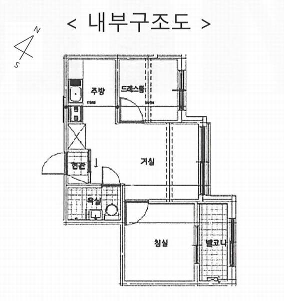 2025타경10297 서울특별시 구로구 남부순환로105가길 27, 에버그린 비동 2층 202호 다세대(빌라) 경매 이미지
