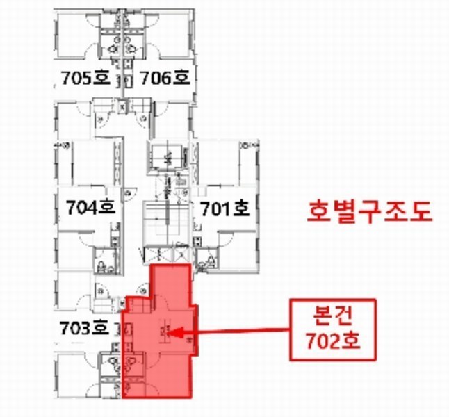 2025타경10429 서울특별시 금천구 두산로3길 17, 미림에이클래스 101동 7층 702호 오피스텔 경매 이미지