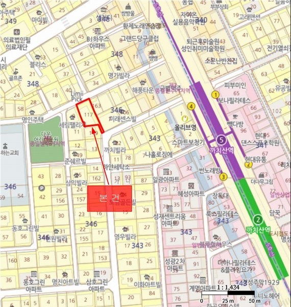 2025타경10717 서울특별시 강서구 강서로15길 19, 으뜸캐슬2차 6층 601호 다세대(빌라) 경매 이미지