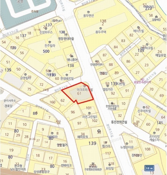 2025타경10778 서울특별시 구로구 경인로33길 25, 아크로파크빌 5층 501호 다세대(빌라)[공급10평형] 경매 이미지