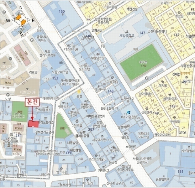 2025타경10918 서울특별시 금천구 두산로11길 63, 금강노블레스 제102동 7층 703호 오피스텔[계약13평형] 경매 이미지