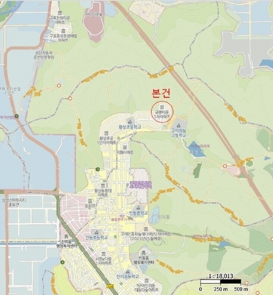 2025타경11104 경상북도 구미시 검성로 103-40, 금봉타운 501동 10층 1005호 아파트[공급26평형] 경매 이미지