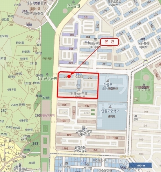 2025타경11348 경상남도 창원시 진해구 안청북로 12, 부영아파트 201동 8층 805호 아파트 경매 이미지