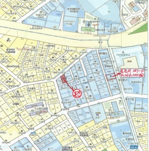 2024타경2903 서울특별시 금천구 가산동 147-55 다가구(원룸등) 경매 이미지