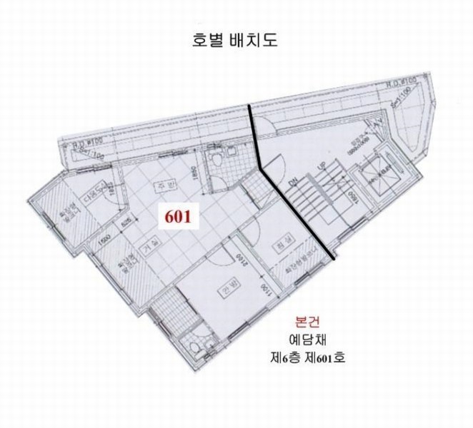 2024타경135667 서울특별시 강서구 초록마을로5길 25, 예담채 6층 601호 다세대(빌라)[공급17평형] 경매 이미지